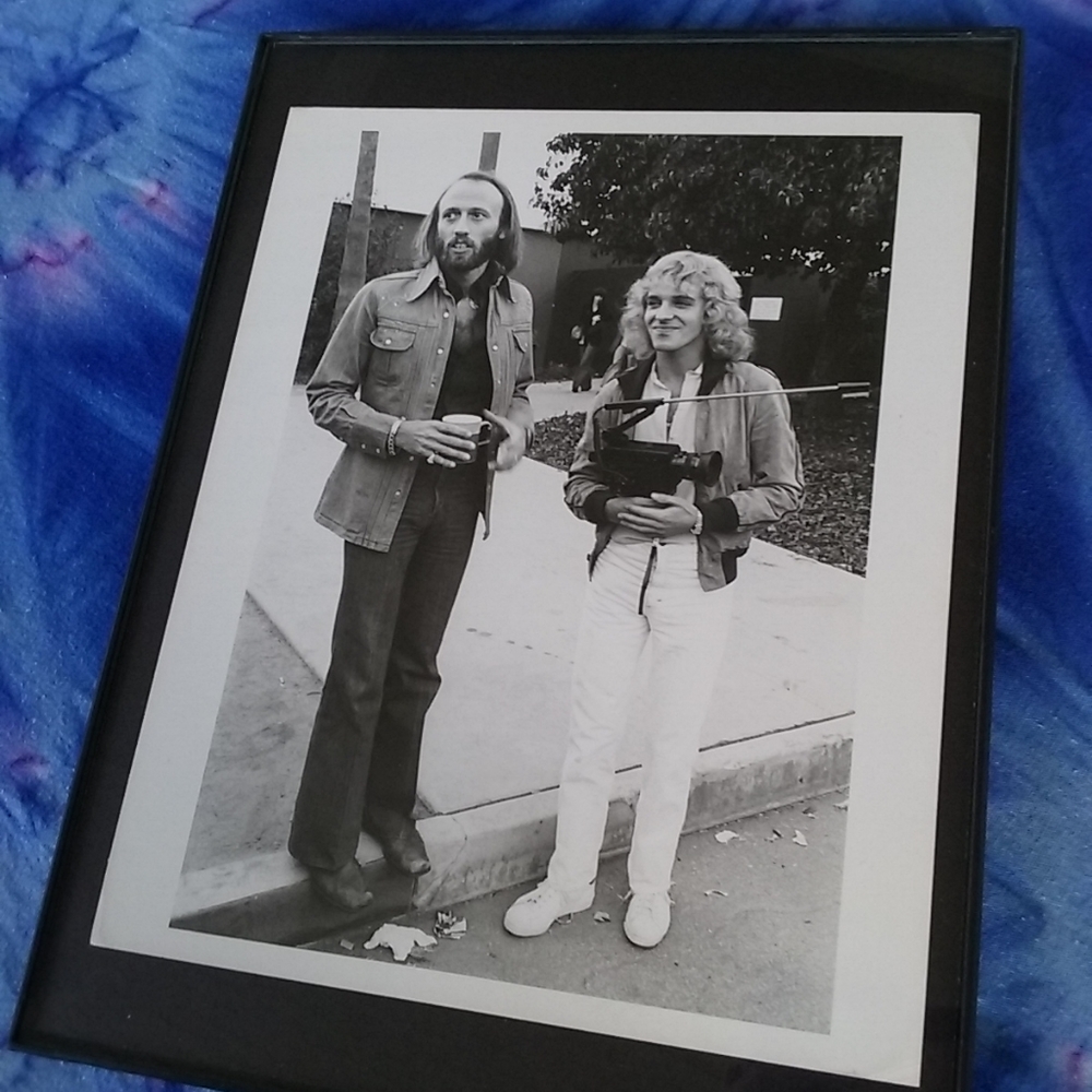 1970s Peter Frampton Bee Gees Maurice Gibb Vintage Photograph Billboard Awards